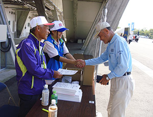 第27回九州地区グラウンド・ゴルフ交歓大会の様子