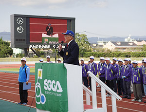 第27回九州地区グラウンド・ゴルフ交歓大会の様子