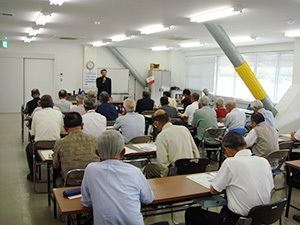 市町GG協会会長研修会の様子