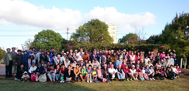 鳥栖市で外国人とグラウンド・ゴルフ交流大会